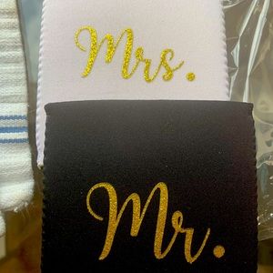Mr. & Mrs. Drink Coozie Set